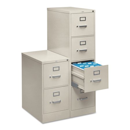 Hon 18-1/4" W 4 Drawer File Cabinet, Light Gray, Legal H514C.P.Q